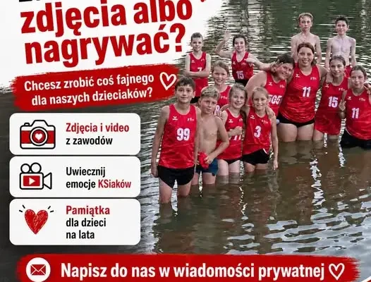 Klub Sportowy Police szuka wolontariusza do fotografowania zawodników