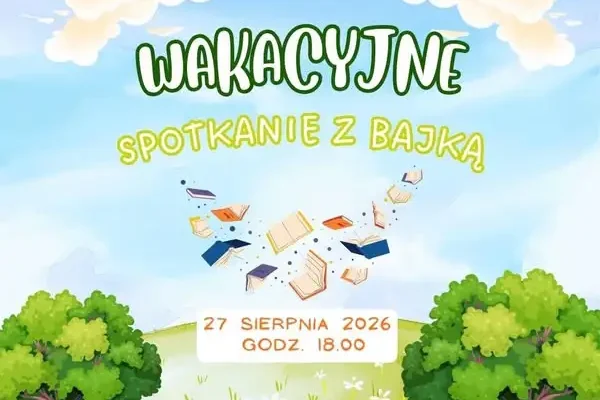 Wakacyjne spotkanie z bajką na polanie za SP8 w Policach