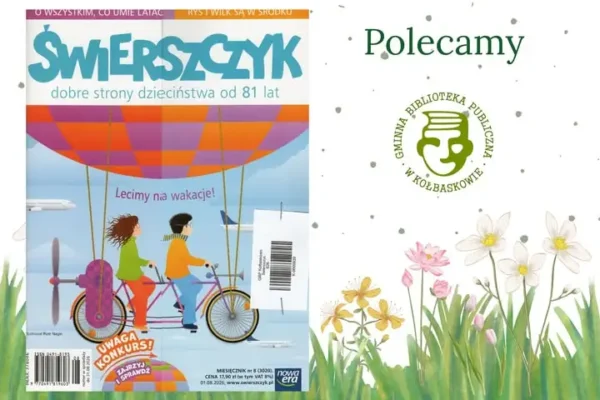 Nowy numer „Świerszczyka” już w bibliotekach w Kołbaskowie i Przecławiu