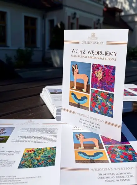 Mini katalogi już gotowe! Zapraszamy na wernisaż i koncert w Pałacu w Ostoi