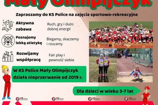 Nowa grupa Małego Olimpijczyka dla 3- i 4-latków w Policach