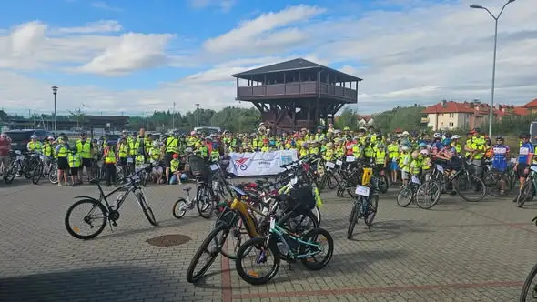 13. Mierzyński Rodzinny Rajd Rowerowy – ponad 200 uczestników na trasie