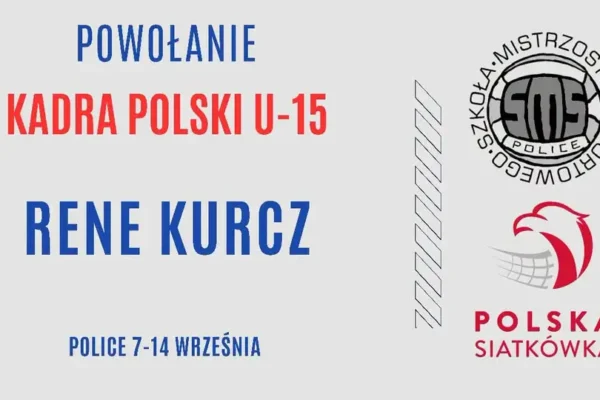 Rene Kurcz z SMS Police powołany do Kadry Polski U-15