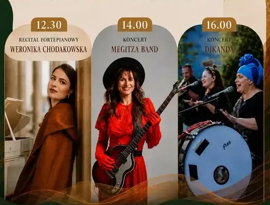 Muzyczna niedziela w Ostoi: recital, world music i finał Szlakiem Ekokultury