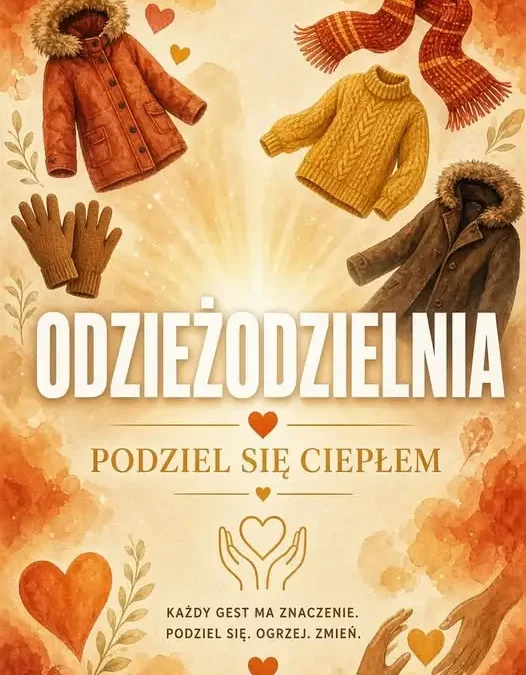 Kołbaskowo: rusza druga edycja ODZIEŻODZIELNI – zbiórka odzieży dla potrzebujących