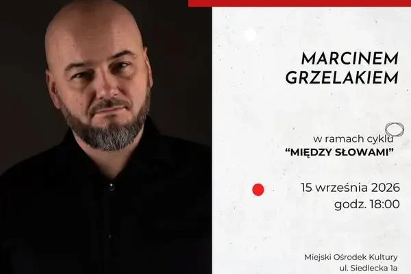 Spotkanie z Marcinem Grzelakiem w Miejskim Ośrodku Kultury w Policach