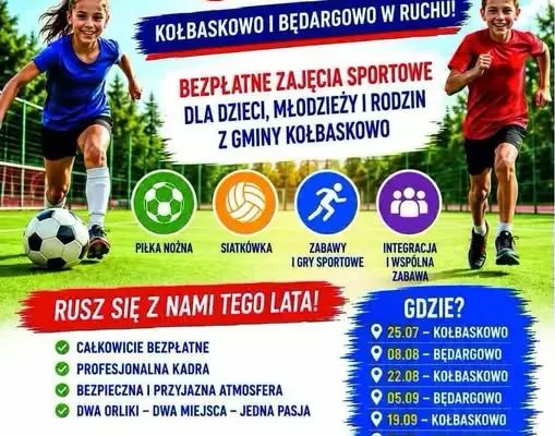 Aktywny Orlik 2026: w sobotę sportowe emocje w Kołbaskowie