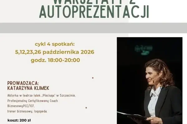Warsztaty z autoprezentacji w Policach – naucz się mówić bez tremy