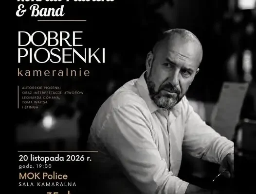 „Dobre piosenki” – Konrad Pawicki & Band wraca do kameralnych spotkań w MOK Police