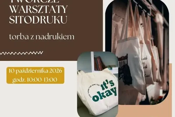 Sitodruk po raz pierwszy w MOK-u w Policach – twórcze warsztaty dla dorosłych