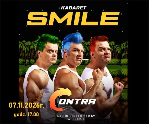 Kabaret Smile wystąpi w Policach – „Contra” już 7 listopada