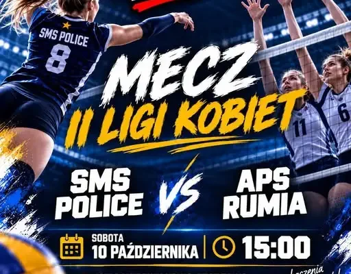 Siatkarki SMS Police zagrają u siebie z APS Rumia w II Lidze Kobiet