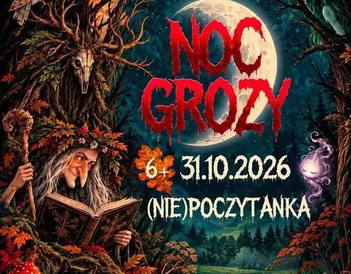Noc Grozy w GOKSiR – halloweenowa przygoda dla dzieci z gminy Kołbaskowo