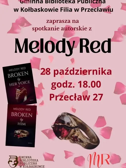 Spotkanie autorskie z Melody Red w Przecławiu – już za tydzień