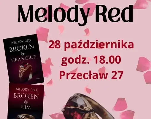 Spotkanie autorskie z Melody Red w Przecławiu – już 28 października